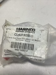 MARINCO CL40FRSB-D Panel Mount FEMALE Blue W LOCK WASHER AND NUT CAMLOK NEW