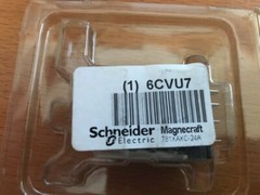 SCHNEIDER ELECTRIC24V AC Coil Volts, 20A @ 277V AC Contact Rating -Relay & Base