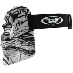Global Vision Skull Mask Motorcycle Full Face Riding Goggles w/ Smoke Lenses