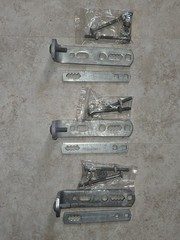 (Lot of 3) New Crossarm Cutout / Arrester Bracket Mount Kit