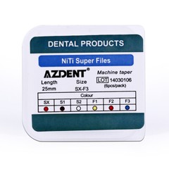 AZDENT Dental Endodontic Endo Files NITI Rotary Niti Root Canal Heat Activated
