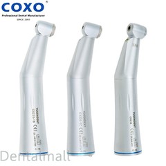 COXO Dental LED Fiber Optic Low Speed Contra Angle Turbine Handpiece 1B 1C 1E
