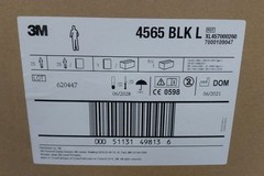 3M 4565-BLK-L 32 Cases (25/Case) Size Large Disposable Coveralls