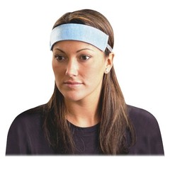 Occunomix Sb100 Sweatband, Blue, Polyester, Universal, Pk100