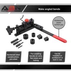 ABN Mini Rod Bender Metal Bending Tool Universal Bending Machine – Wire or Stock