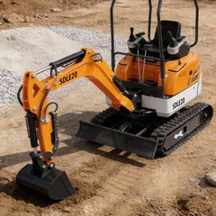600mm Tilting Bucket for 1-2 Ton Mini Excavator Digger Attachment free shipping