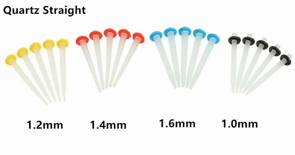 Dental Endo Quartz Fiber Post Root Canal Pins 1.2 1.4 1.6 1.8mm Straight Posts
