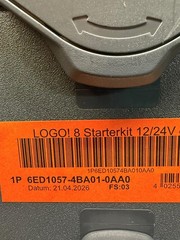 6ED1057-4BA01-0AA0 STARTER KIT WITH LOGO! 12/24RCE SOFT COMFORT V8.4 PS 1.3Amp