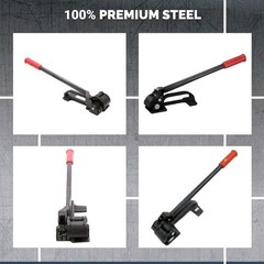 IDL Packaging Portable 1/2″ x 200′ Steel Strapping Kit, 1100 lbs Break Strength