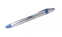 30 Misprint Stylus Tip Click Pens JAVALINA CHROME Hub Pen Lot MIXED COLORS