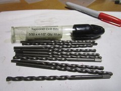 Climashield® 5/32″ 4-1/2″ OAL 0.190″ Shank 2 Flute Hammerdrill Bit QTY 10