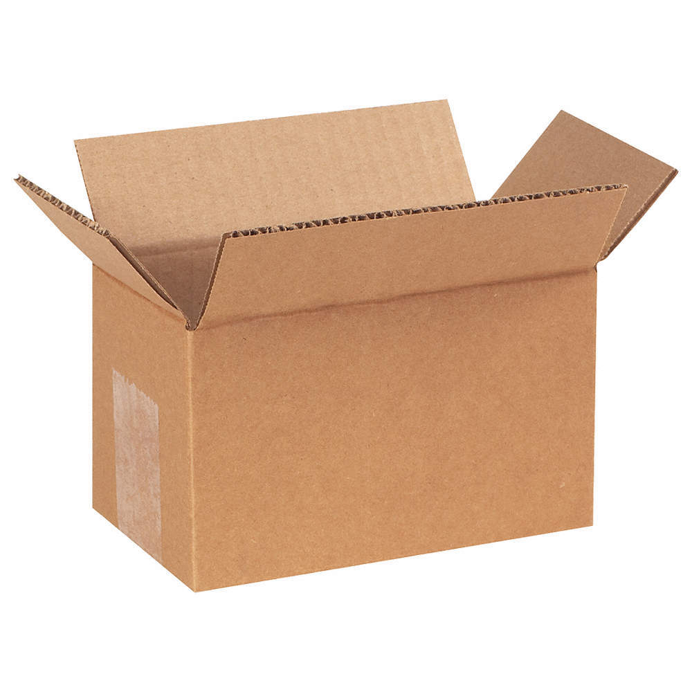 GRAINGER APPROVED 11K591 Shipping Box,7x4x4 in 11K591 PK 25