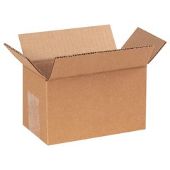 GRAINGER APPROVED 11K591 Shipping Box,7x4x4 in 11K591 PK 25