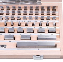 81 Pcs Steel Gage Block Set, Grade 2, #P900-S583