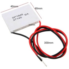 10x Thermoelectric Power Generator Peltier TEG Chip Module High Temperature 150℃
