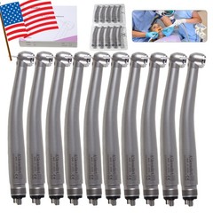 10 Askeadent NSK Style Dental High Speed Handpiece Push Button Standard Head 4H