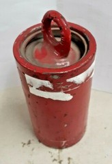 RED BUTTON SPELTER SOCKET 01110155 22MM-26MM