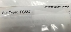 FG557L, Carbide Friction Grip, Midwest Type, Made In Canada 🇨🇦 (30 burs)