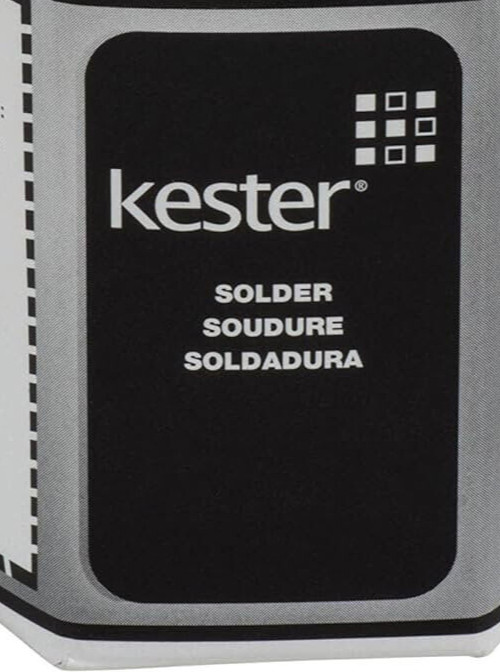 GENUINE KESTER SOLDER 63/37, 0.025” (0.6mm) ROSIN CORE, 10 FEET + FREE FLUX