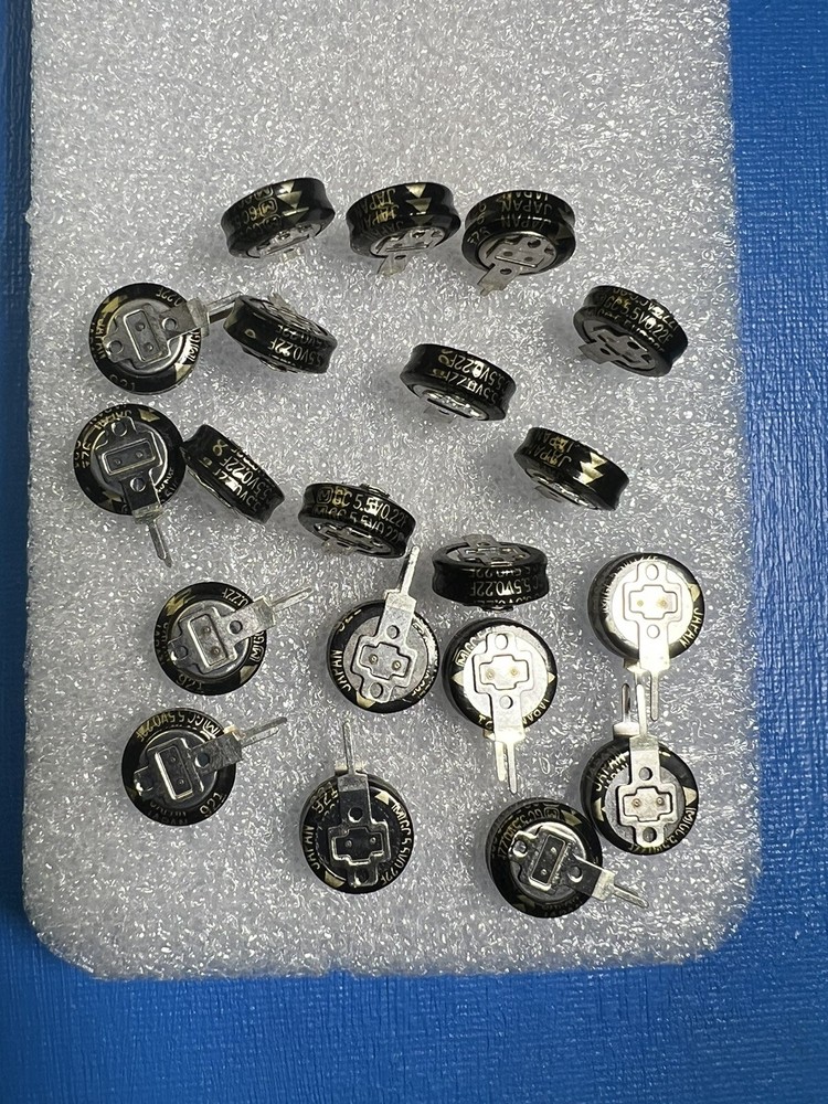 3 Pcs Panasonic SUPER CAPACITOR 0.22F 5.5V