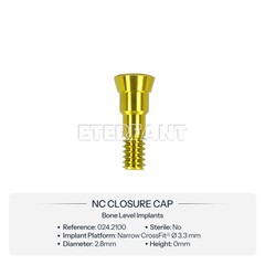 NC/RC Healing Cap Abutments Cover Screw Titanium Fit Straumann ITI BLT 1pcs