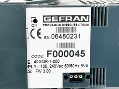 Gefran 400-DR-1-000 F000045 Temperature Controller Relay 100-240V 50/60Hz 8VA