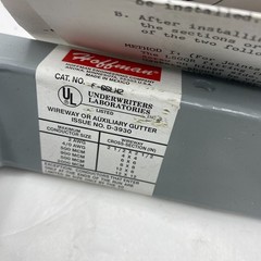 HOFFMAN F-66LN2 WIREWAY NIPPLE GRAY F66LN2, ISSUE NO: D-3930