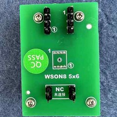 XGecu QFN8 WSON8 DFN8 5X6 or 6X8 IC Socket universal adapter for T48 T56 TL866II