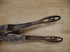 Antique National Telephone Supply Co Slot Nicropress Sleeve Tool,No.41,15″,VGC!