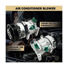 Air Conditioner AC Compressor Fits for Hyundai Accent 1.6L 2012-2017, for Kia…