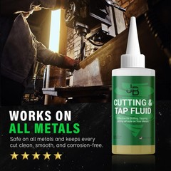 JB Industries Cutting & Tapping Fluid, 4 oz – High-Performance Cutting Oil,