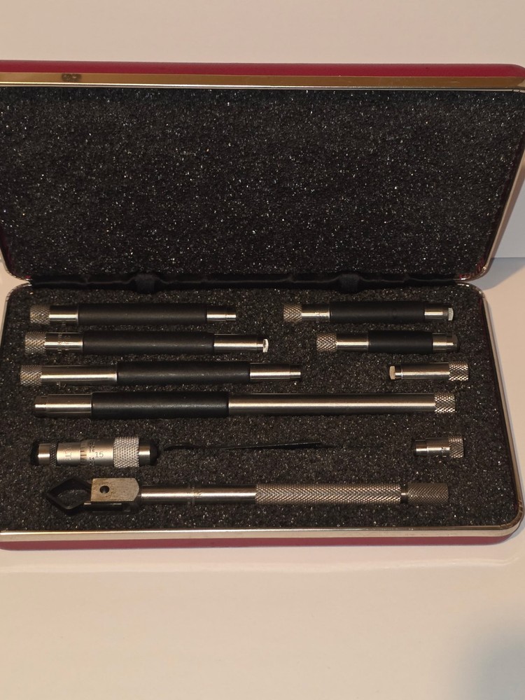 STARRETT TUBULAR ID INSIDE MICROMETER SET NO 823BZ – 1 1/2-12 Inches