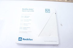 Rockfon Artic Flat Moisture Resistant Ceiling Tiles 0.75 NRC 6″ x 6″ 022322