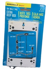 Wiremold White, Extra Deep Switch/Outlet Box, NMW35 [94]