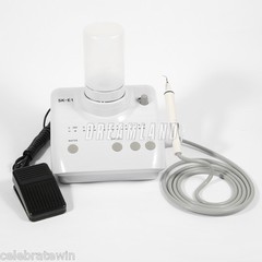 SK-E1 Dental Ultrasonic Scaler + Handpiece Tips + 2 Bottles Set Fit EMS