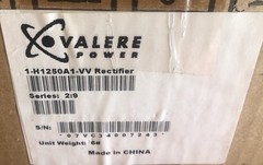 ELTEK VALERE H1250A1-VV POWER SUPPLY
