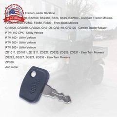 Poweka 68920 Ignition Key Compatible with Kubota Buggy RTV 500 900 B26 BX1860 BX