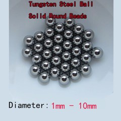 1mm-10mm Diameter Tungsten Steel Ball Solid Round Beads Tungsten Carbide Balls