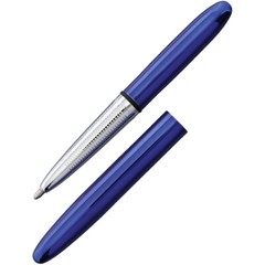 Fisher Space Pen Blue Moon Bullet Space Blue & Silver 3.75″ Writing Pen 842609