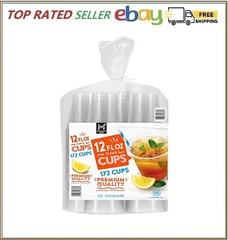 Member’s Mark Clear Plastic Cups (12 oz., 172 ct.)
