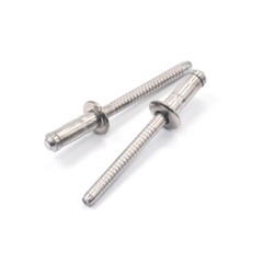 GRIP BLIND RIVET POP RIVETS DOME HEAD A2 STAINLESS STEEL 3.2mm 4mm 4.8mm 6.4mm