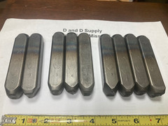 CH Hanson Individual HD 1/2″ Steel Stamp, See Specifics For Availability