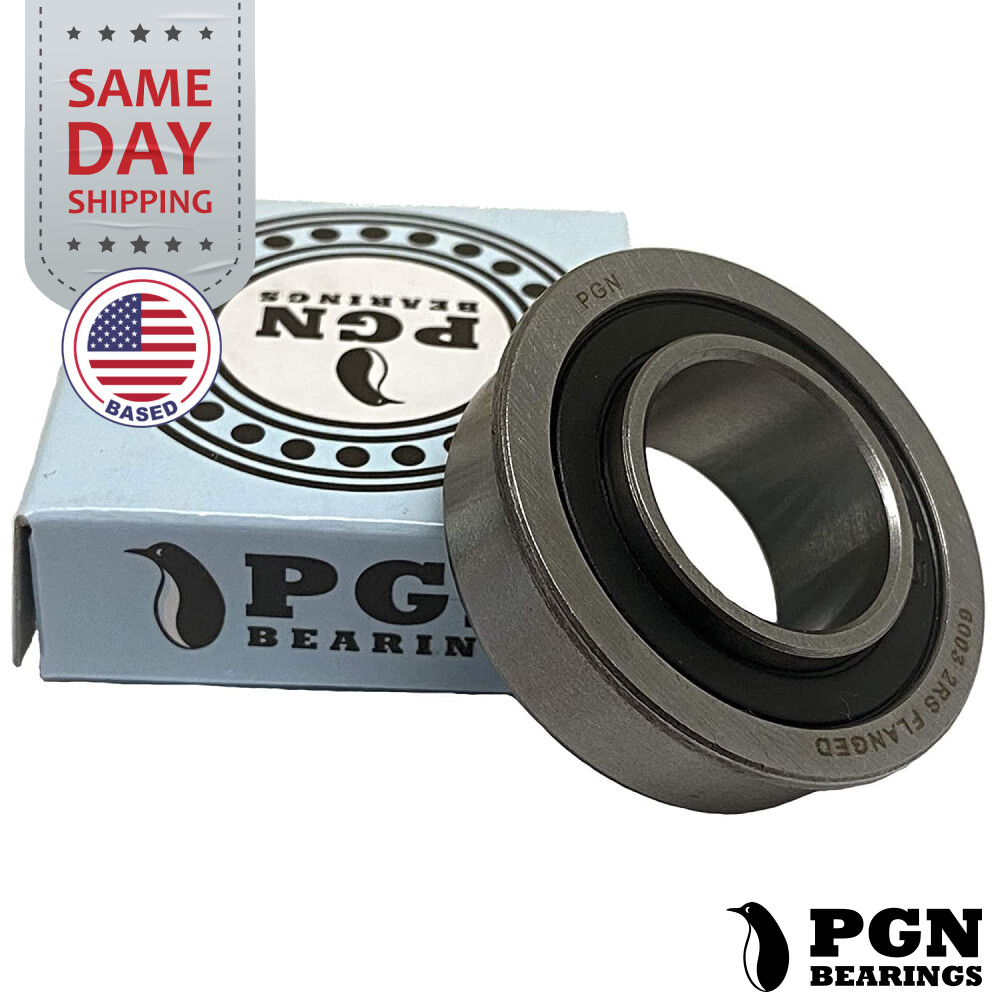(4) 3/4″ x 1-3/8″ Flanged Ball Bearing – Lawnmower Carts Hand Trucks Wheels