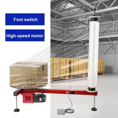 Big Stretch Film Wrapping Machine Dispenser Tools Pallet Packing Machine 220lb