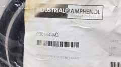 Amphenol Sine Systems P30254-M3 Cable 3 Pole Drop ST/F ST/M 14AWG 3 Meter