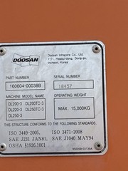 Dowsan DL-250 Wheel Loader