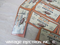 LOT OF (11) NOS Workman Electronic Color TV Resistors: 3 Watt, Various Values