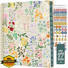 bloom daily planners 2026-27 Garden Party 8.5″ x 11″