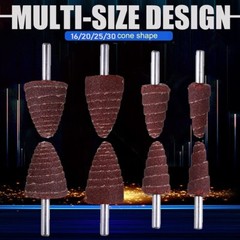 8/24 Flap Discs 80 Grit 1/4” Shank Grinding Wheel Flapper Wheel for Die Angle