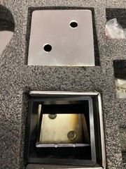 Delta Barn Door Exposed Roller Frameless Sliding Shower/Tub Hardware Chrome READ